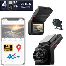 4K 4G LTE Car Dash Cam Vehicle