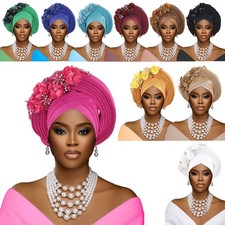 African Turban Auto Gele Hijab