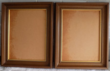 2  X  Vintage Wooden Picture