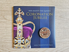 Her Majesty The Queen's Coronation Jubilee - 2013 £5 Coin - 9 Coin Presentation