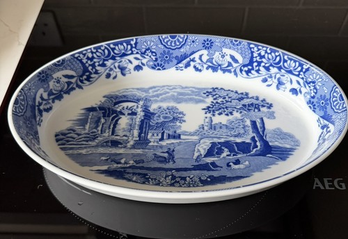Spode italian blue - spode, oval
