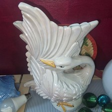 Handmade Ceramic Swan Planter