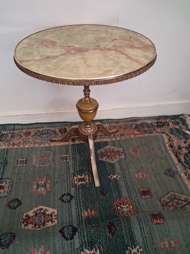Rococo style brass onyx - rococo,
