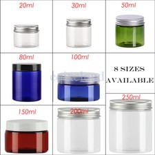 Empty Plastic Cosmetic Pot for