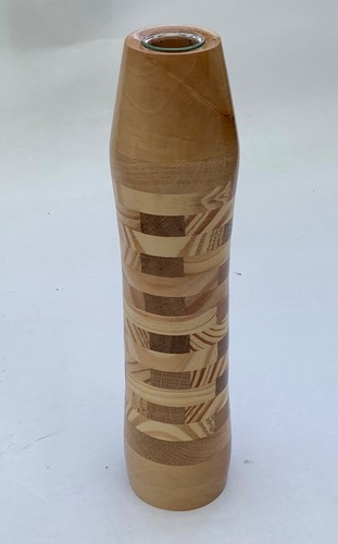 Hand turned oak and pine - turned,