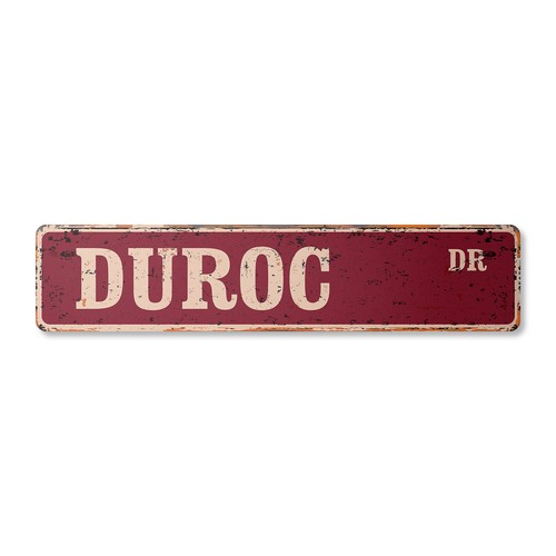 Duroc pig vintage - pig,