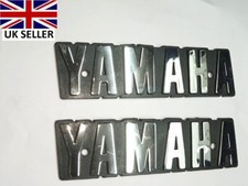 Yamaha Set of 2 Badges Chromed