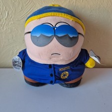SOUTH PARK Limited Edition CARTMAN Plush Police Officer 10" Tag (Fun 4 All 1998)