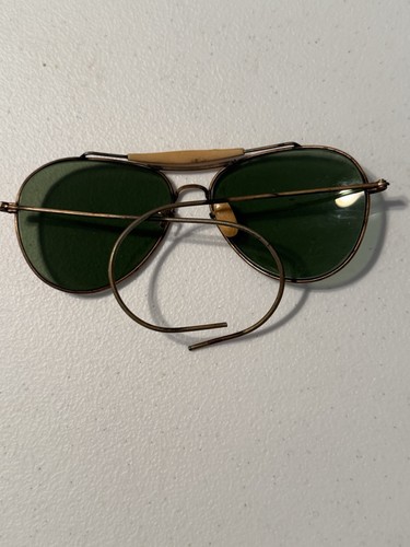 Vtg ww2 era aviator sunglasses - ww2,