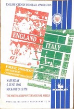 England italy 1991 - v, 1991/92