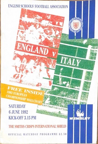 England italy 1991 92 - england, v