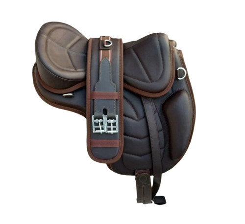 Leather treeless horse freemax - leather,