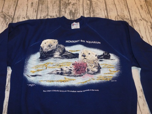 Vtg 80s monterey bay aquarium - vtg,