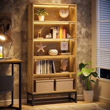 5-Tier Tall Bookcase