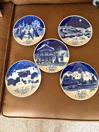 Julen danish blue white - julen,
