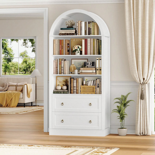 Arched bookcase shelf - shelf, 2