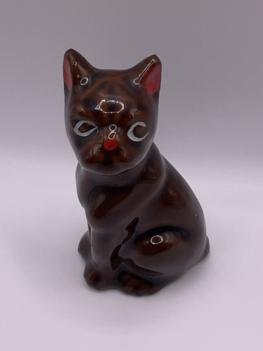 Vtg mcm japan redware - japan, brown