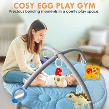 Baby Play Gym Mat with 6