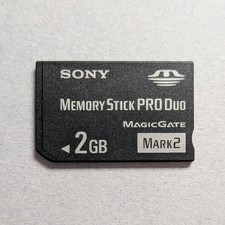 2GB Sony Memory Stick Pro Duo