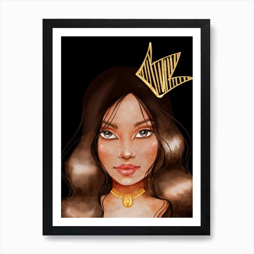 Kings and queens art print - queens,