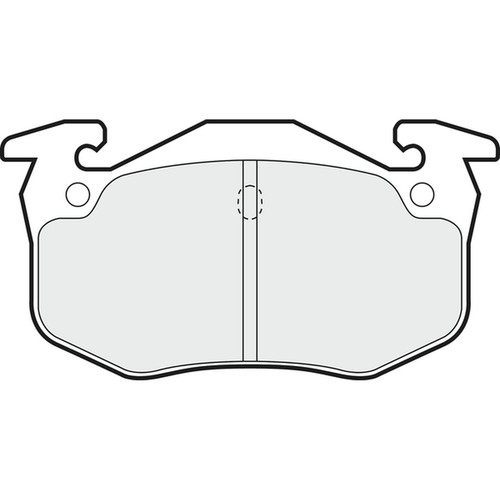 Brake pads set for - for, 206