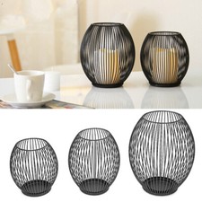 Metal Wire Cage Candle Holders