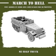 US M3 Halftrack - 28mm - Bolt