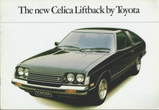 Toyota Celica Liftback 1978-1979 UK Market Sales Brochure 2000 ST, GT & XT