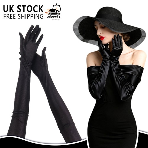 Ladies long finger - finger, gloves