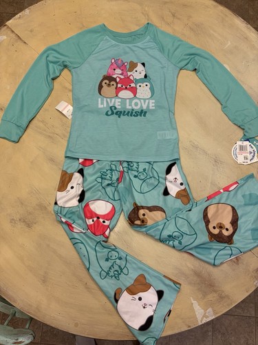 Squishmallows girls pajamas - squishmallows,