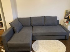 IKEA Friheten corner sofa bed with storage grey Skiftebo - collect soon