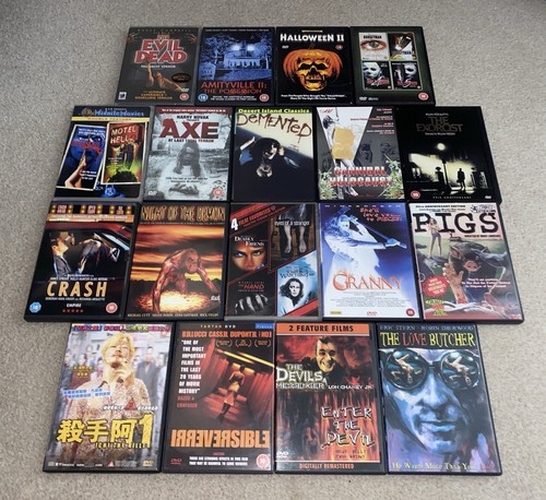 Horror video nasties dvd - &,