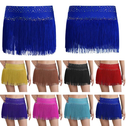 Girls tassel dance skirt - uk,