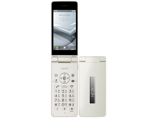 Sharp aquos keitai white 8gb - white,