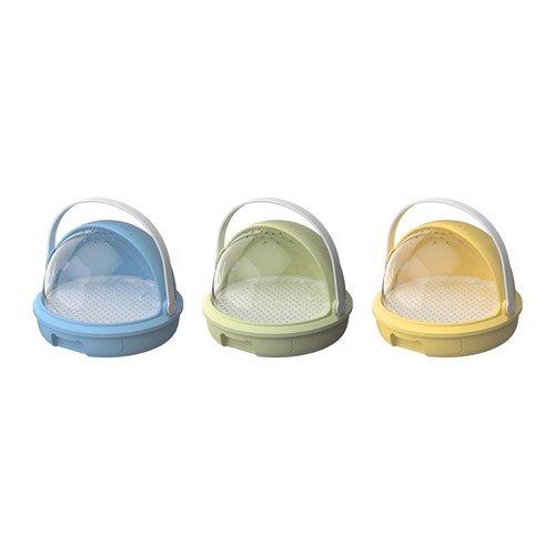 Reptile feeding box - reptile, clear