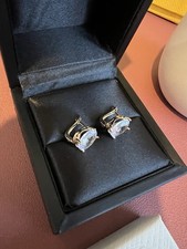 2.0ct Oval Cut Diamond Earrings Yellow Gold