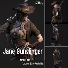 JANE GUNSLINGER 3D model kit