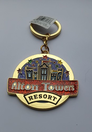 Alton towers resort keyring - alton,