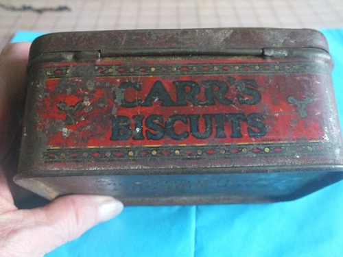 Old vintage carr biscuit - vintage, carr's