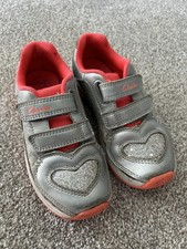 Clark’s Sparkly Silver Trainers  10.5F