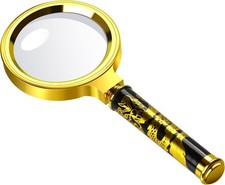 Magnifying glass 10x handheld - magnifying,
