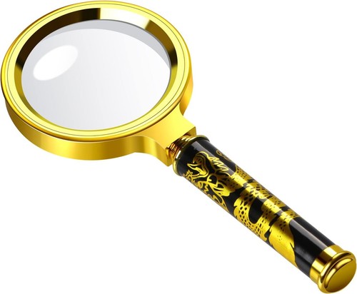 Magnifying glass 10x handheld - 10x,