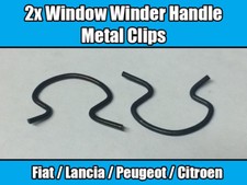 2x Window Winder Handle Metal