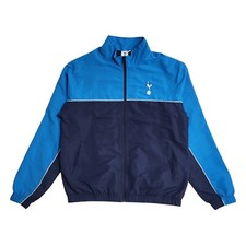 Tottenham Hotspur Blue Zipped Sports Tracksuit Jacket UK Men's Size L EE767