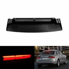 1 Black Lens Third LED Rear High Level Brake Stop Light For Audi A4 S4 B8 Saloon