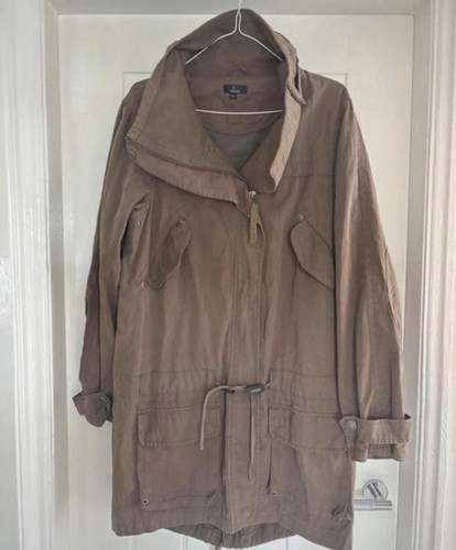 Ladies khaki brown - mid, length