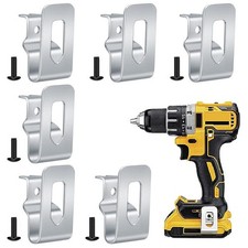 6x Drill Belt Clip Hooks with