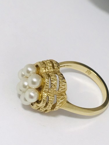 14k solid yellow gold vintage - yellow,