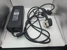 Genuine Microsoft Xbox 360S Slim Power Supply Brick & Plug Tested & Working.