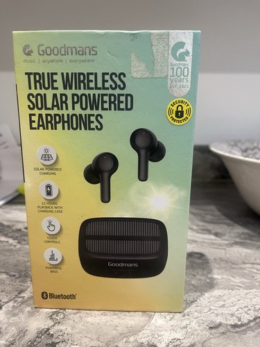 Goodmans true wireless solar - goodmans,